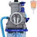 JIK Carburetor for Yamaha YZ 80 85 100 125/Suzuki RM 65 80 85/Honda CR 80 85 125R/Kawasaki KX 80 100 125 Carb (28mm)