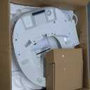 Electric Heated Bidet Toilet Seat with Warm Water Wash, Warm Air Dryer, Soft Closed Lid, Night Light, LED Display, Toilet Seat with Bidet Requires Outlet - Round