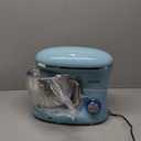 CHeflee Stand Mixer,660W 6+P With 6.5QT Stainless Steel Bowl,Dough Hook, Wire Whip & Beater,for Most Home Cooks,Blue