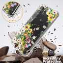 for Samsung Galaxy S26 Plus Case S26+ Case[Marble Slim]+[Anti-Drop Shockproof Protective] Soft TPU Women Stylish Phone Covers 6.7 Inch (Flowers Sea)