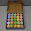 50 Pack Bath Bombs for Kids with Surprise Inside, Some Glow-in-The-Dark Toys, Natural Kid-Safe Handmade Fizzy Bath Balls, Fun Gift Set for Boys & Girls, Great for Christmas or 2025 Advent Calendar