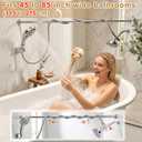 Tandem Dual Shower Head for Couples, Silver
