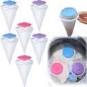 6pcs Pet Hair Remover for Laundry, Floating Hair Filtering Mesh Removal, Lint Trap Cleaning Tool, Lint Catcher for Washing Machine, Dog Cat Hair Remover for Laundry