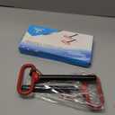 5/8" Trailer Pins Red Handle Hitch Pin with Clip Tractor Pins Tow Dolly Hitch Clevis Pin 5/8X5-1/2 ,2PCS