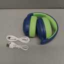 iClever BTH20 Active Noise Cancelling Headphones for Kids, 60H Play Time,Type C Fast Charging, Safe Volume 80dBA, Bluetooth5.4, Award-Winning Kids Headphones Wireless for iPad Tablet Airplane, Blue