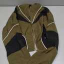 Geulis skirt sets, long-sleeved crop tops, zip-up jackets, S