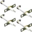 4 Pcs PA020028 Top Burner Spark Ignitor Replacement Parts for Viking Stoves - Compatible With PA020014, AP5315182, 910113, G5007447 Viking Stoves Range Parts - Viking PA020028 Genuine Offset Ignitor