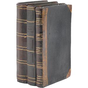 Decorative Books Coffee Table Books Decor - Resin Retro Classical Fake Decorative Books Set of 3 for Living Room, Office, Mantle Shelves Decor 4.5 * 3 * 6.5 Inch Guichifun