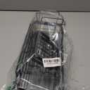 EUDELE Adhesive Shower Caddy, 5 Pack Rustproof Stainless Steel Bath Organizers With Large Capacity, No Drilling Shelves for Bathroom Storage & Home Decor (XL size, Black)