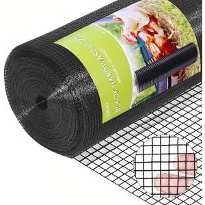 Hardware Cloth 1/2 inch 48" x 100 ft 19Ga Black