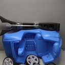 Step2 Whisper Ride II Buggy Kids Push Car, Ride On Toy, Stroller Substitute, Includes Seat Belt & Horn, Made of Durable Plastic, Max Weight 50 lbs., For Toddlers 1.5-4 Years Old, Blue (Large)