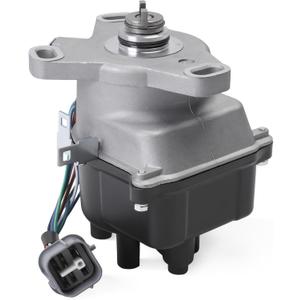 Ignition Distributor with Cap & Rotor for Honda Civic/del Sol 1.6L 1999-2000, OE 31-17408, 3117408, 84-17408, 8417408, 30100P2T004, 30100P73004, 30105P2T004, 30105P73004, TC08A, TD81U
