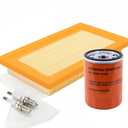 6485 Maintenance Kit for Generac 16-26kW Air Cooled Standby Generators - Compatible with 22kW 24kW Guardian Series, Includes 070185E Oil Filter, 0J8478S Air Filter, RC12YC Spark Plugs (1pack)