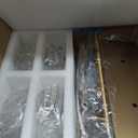 UOFUS 4-Light Gold Vanity Light Vintage Bathroom Lighting Fixtures