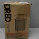 Dreo Space Heater, Portable Electric Heaters for Indoor Use with Thermostat and Remote, 2024 Upgraded, Digital Display, 12H Timer, 5 Mode, 1500W PTC Ceramic Fast Safety Heat for Office Bedroom Home (10 inch, Gold)