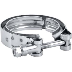 EVIL ENERGY 2.5 Inch V Band Clamp for Flange Kit Stainless Steel 2PCS (No flanges)