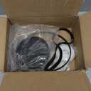 ZNTVW WH03X30517 Washer Shift Actuator, WH01X27538 Drive Belt, WH05X24185 Clutch, WH01X24434 Spring, WH03X32097 Transmission Drive Pulley And Nut Compatible with GE Washing Machine Parts Set 5PCS