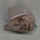 CozyLux Queen Comforter Set Khaki - Bed in a Bag Queen Size 7 Pieces, Luxury Soft Bed Set for All Seasons, Bedding Set with Down Alternative Comforter, Sheets, Pillowcases & Shams