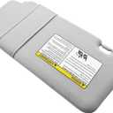 Passenger Side Sun Visor 96400-EL31A Fit for Nissan Versa 2007-2012 Front Right Side Sun Protection Shade Gray