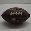 WILSON NFL Super Grip Composite Footballs (Junior Size (4th-6th grade; Ages 9-12), Brown)