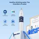 GLACIER FRESH Replacement for RPWFE, RPWF (Built-in CHIP) Refrigerator Water Filter, Compatible with GFE28GYNFS, GFE28GELDS, PFE28KELDS, PFE28KYNFS, GFD28GELDS, PWE23KELDS, PWE23KMKES, 1 Pack