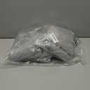 Chyhomenyc Light Grey Curtains 63 Inch Length 2 Panels for Bedroom, Light Filtering Faux Linen Textured Living Room Curtain, Elegant Farmhouse Soft Grommet Window Drapes, 40Wx63L, 2PCS