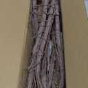 300cm/118inch Flexible Brown Big Artificial Tree Branches Fake Tree Trunk Leaf Garland Rattan Wreath Cherry Blossom Grape Cane Vines for Wall Hanging Front Door Reptile Habitat Decoration