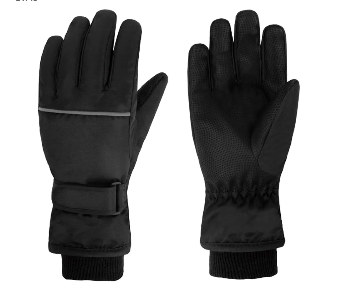 TRIWONDER Kids Ski Snow Gloves Winter Cold Weather Windproof Warm Snowboard Sport Mittens for Boys Girls, Size 12-14