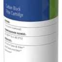 Pentair Pentek EP-10 Carbon Water Filter, 10-Inch, Under Sink Carbon Block Replacement Cartridge with Bonded Powdered Activated Carbon (PAC) Filter, 10" x 2.5", 5 Micron