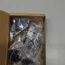 HOME EDIT 10 Pack Black Cabinet Knobs, 1-1/5 Inch Round Drawer Knobs for Kitchen Cabinets, Dressers & Closet Doors