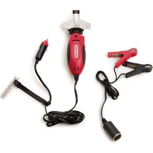 Oregon 12V Sure Sharp Handheld Electric Chainsaw Chain Grinder/Sharpener, 2-in-1 Saw Chain Sharpening & Maintenance Tool, 16 Cable (575214)