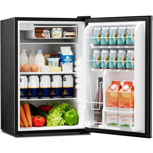 4.5 Cu.ft Mini Fridge with Freezer 58128RRE1, 20.28"D x 22.05"W x 31.5"H