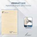 Baltic Birch Plywood - 1/8 Inch Thickness - 8" x 12" Wood Sheets for Laser Cutting, CNC Cutting and Crafts - Pack of 10, by TX liteart