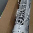 Space Heater, 34" Space Heater for Large Room with Remote, 1500W Tower Heater with 12H Timer, 70 Oscillating, Adjustable Thermostat, Overheating & Tip-over Protection, Indoor Use, White