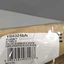 Moen YB0324BN Flara 24-Inch Single -Towel Bar, Nickel