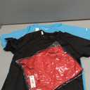 Liberty Pro 3 Pack Boys' UPF 50+ Rash Guard Short Sleeve Swim Shirts, Quick Dry UV Protection Swimwear for Kids (Medium, Red/Black/Bright Blue)