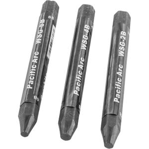 Pacific Arc Jumbo Water Soluble Graphite Sticks Set of 3, Soft 2B, 4B, 6B