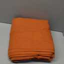 JSD Burnt Orange Duvet Cover Set Full Size, 3 Piece Duvet Cover with Pillow Shams, Soft Brushed Microfiber Zipper Closure, Comforter Not Included