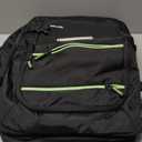 Vancropak Travel Personal Item Backpack for Spirit Airlines with Shoe Compartment Removable, 18x14x8 TSA Approved Underseat Carry on Backpack, Large Luggage Suitcase Bag Fit 17.3" Laptop, Black