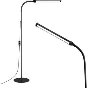 LED Floor Lamp for Reading Floor Lamp for Home Office Lash Light Tattoo Light, Standing Lamp for Bedroom Task Craft Sewing Nail Lights