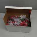 DR.DUDU Valentines Day 6 Ft Garland with Lights, Twig Garland with Pink Heart Roses and Berry Valentines Decor for Home Mantel