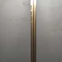 Ivilon Drapery Window Curtain Rod - End Cap Style Design 1 Inch Pole. 72 to 144 Inch Color Warm Gold