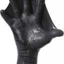 Darkfin Webbed Natural Latex Paddle Gloves for Men, Women and Children - Great for Scuba Diving, Free Diving, Surfing, Snorkeling. Spear Fishing and Power Swimming -Made in The USA (1 Pair) (1-8-1)