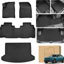 Peleus Floor Mats & Cargo Liners for 2024 2025 Honda Prologue&Chevrolet Chevy Blazer EV,TPE All Weather Protection 1st & 2nd Row Car Floor Liners with Trunk Mat Accessories for Honda Prologue