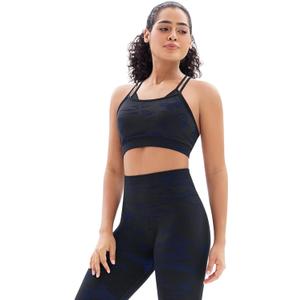 Workout Sets for Women 2 piece Seamless High Waisted Leggings with Sport Yoga Gym Adjustable Bra Medium
