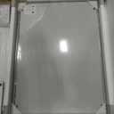 Keonjinn 24 x 32 Inch Silver Medicine Cabinet for Bathroom with Mirror, Assembly Required, Wall Mount or Recessed, Free Adjustable Shelves, Tempered Glass, Lightweight