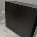 Fractal Design Core 1100 - Mini Tower Computer Case - mATX - High Airflow and Cooling - 1x 120mm Silent Fan Included - Brushed Aluminium - Black