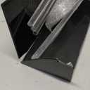 Adjustable Label Dispenser Acrylic Sticker Roll Dispenser Label Roll Holder Multi Use Sticker Holder Organizer Stand for School Gifts and Home Office Desktop(9 Disks)