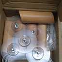 evory Wood Wall Hooks, 5 Pack Natural Wooden Coat Hooks Wall Mounted, Handmade Rustic Hat Hooks Heavy Duty Entryway Wall Hangers for Hanging Towels, Clothes, Bags (Beech Wood)