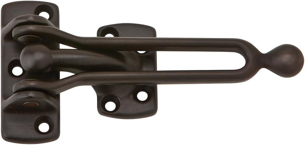 SCHLAGE 482B10B Solid Bar Door Guard
